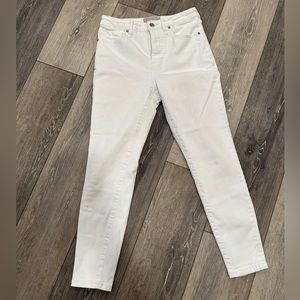 Everlane Curvy High Rise Skinny Jean 27 crop white GUC